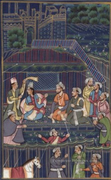 islamique Tableau Peinture - Islamique Miniature 01